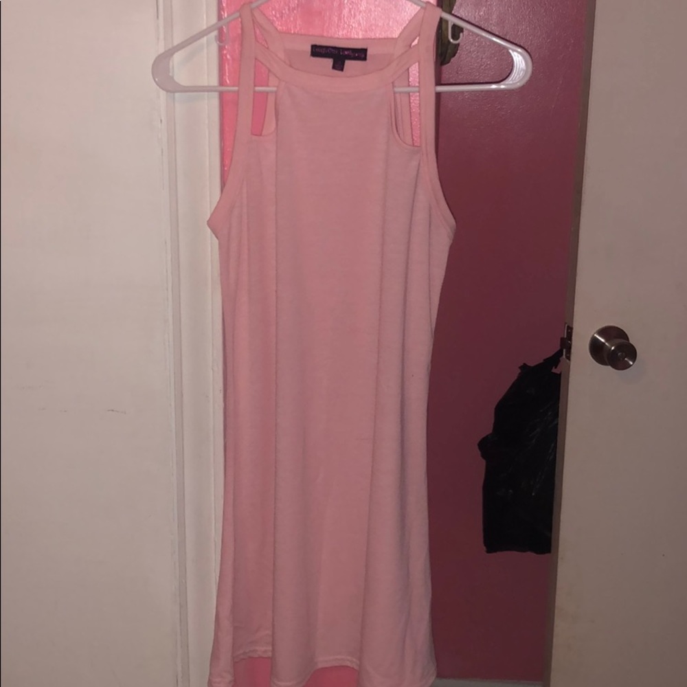 Light Pink Sheer Dress